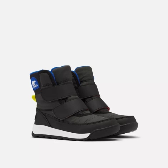 Sorel Kids Whitney Black Winter Boots - Picture 1 of 4